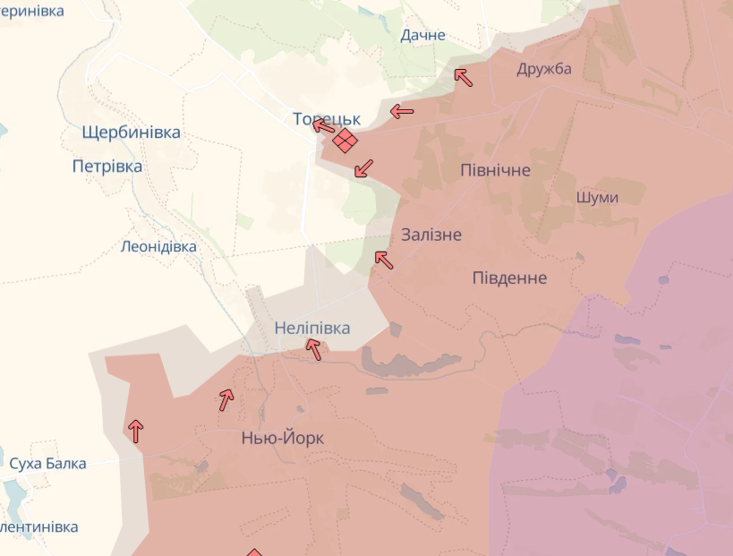 Карта бойових дій в Україні станом на 28 жовтня 2024 року фото 5