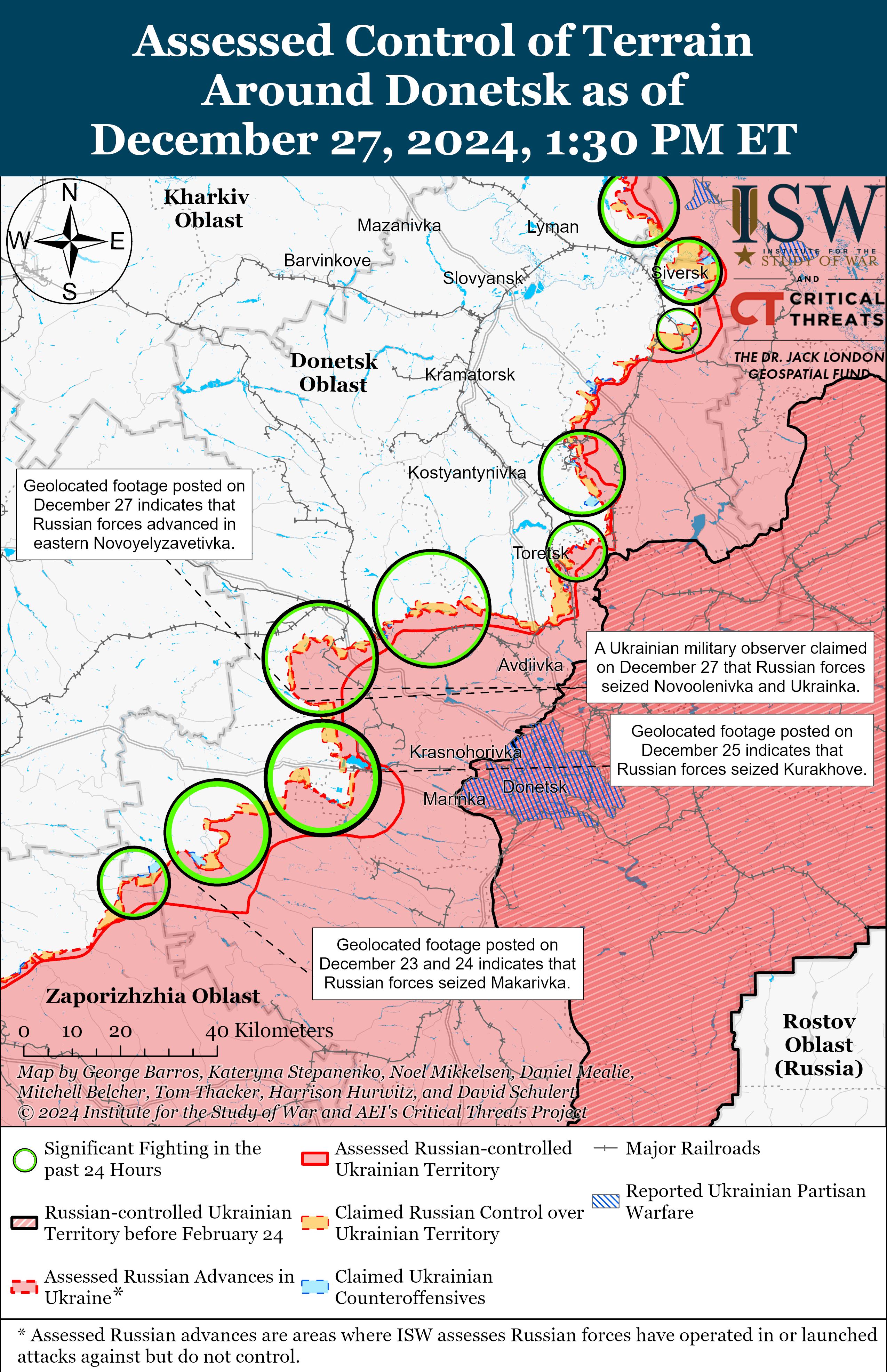 ЗСУ відновили втрачені позиції біля Сіверська – карти ISW фото 3