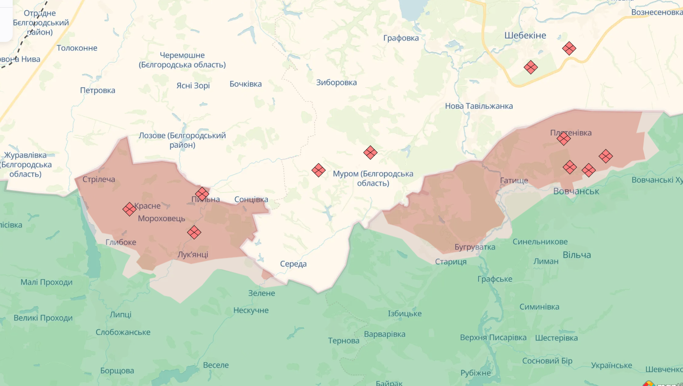 Карта бойових дій в Україні станом на 25 листопада 2024 року фото 2