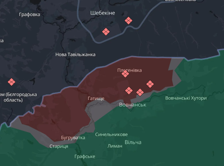 Карта бойових дій в Україні станом на 16 січня 2025 року фото 2