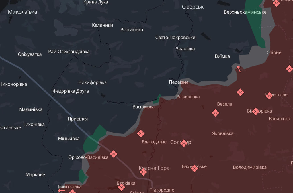 Карта бойових дій в Україні станом на 15 січня 2025 року фото 5