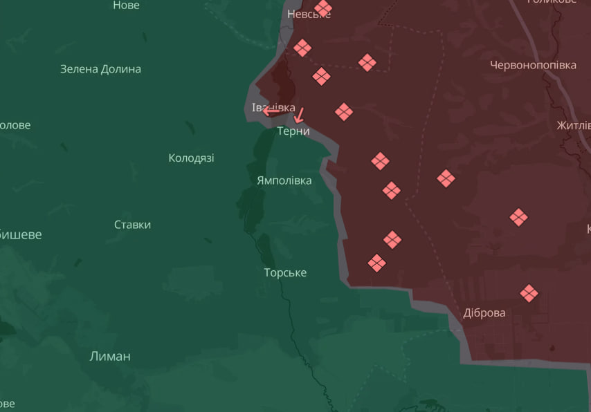 Карта бойових дій в Україні станом на 16 січня 2025 року фото 4