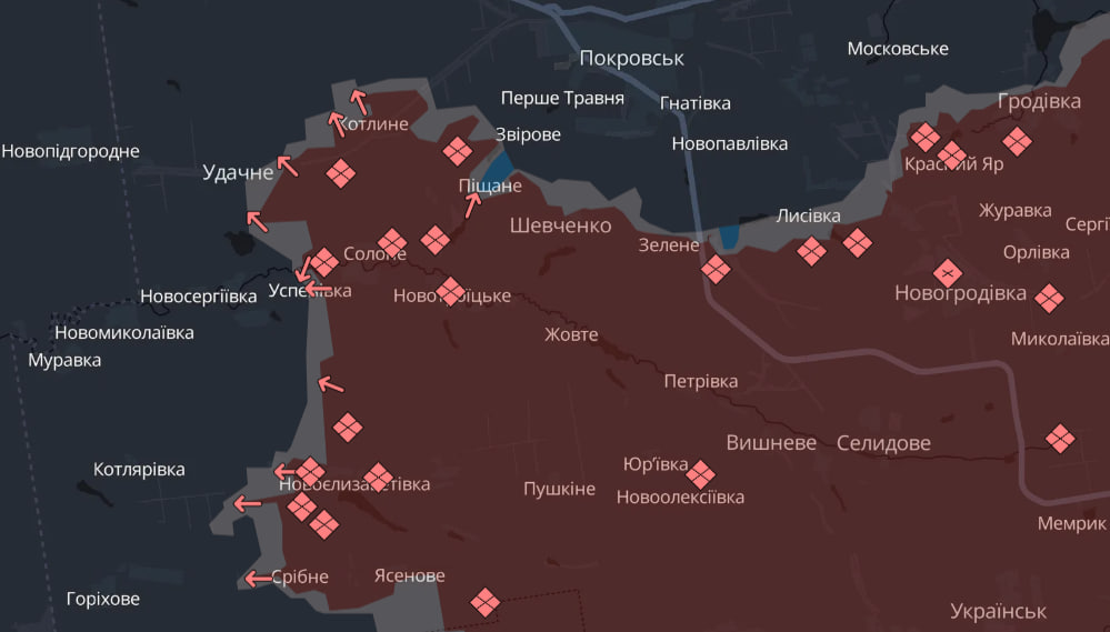 Карта бойових дій в Україні станом на 19 лютого 2025 року фото 7