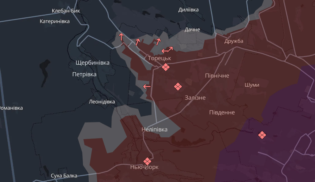 Карта бойових дій в Україні станом на 22 березня 2025 року фото 5