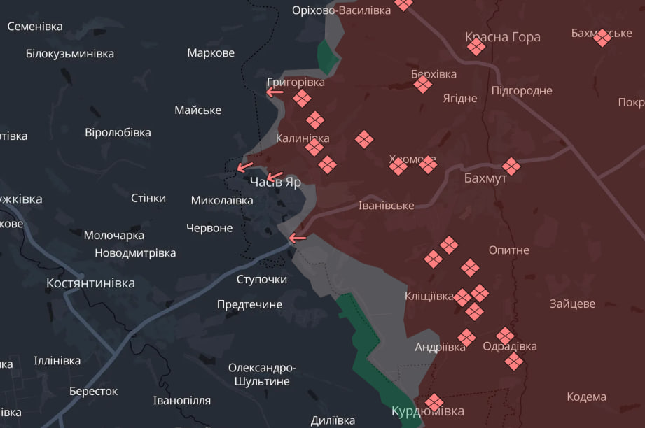 Карта бойових дій в Україні станом на 16 січня 2025 року фото 5