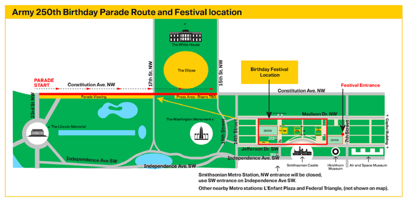 Маршрут параду