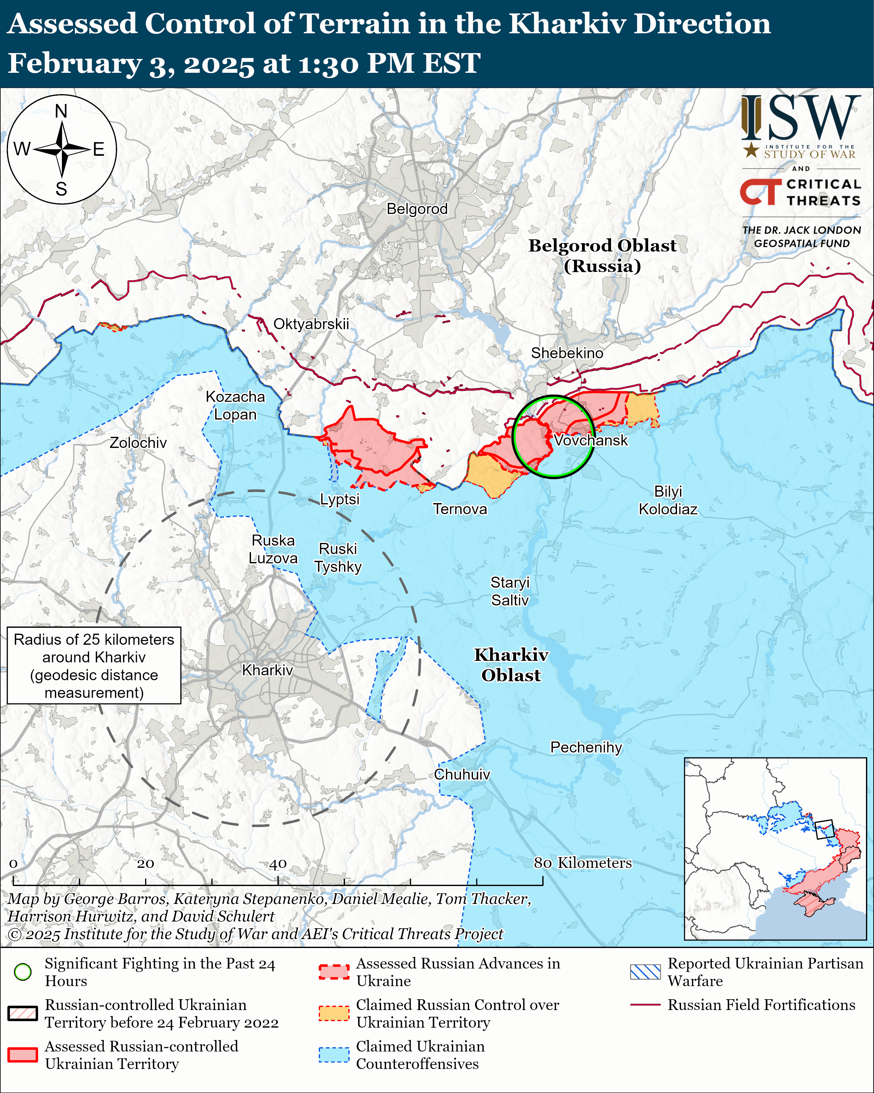 Окупанти просунулись поблизу семи населених пунктів – карти ISW фото 3