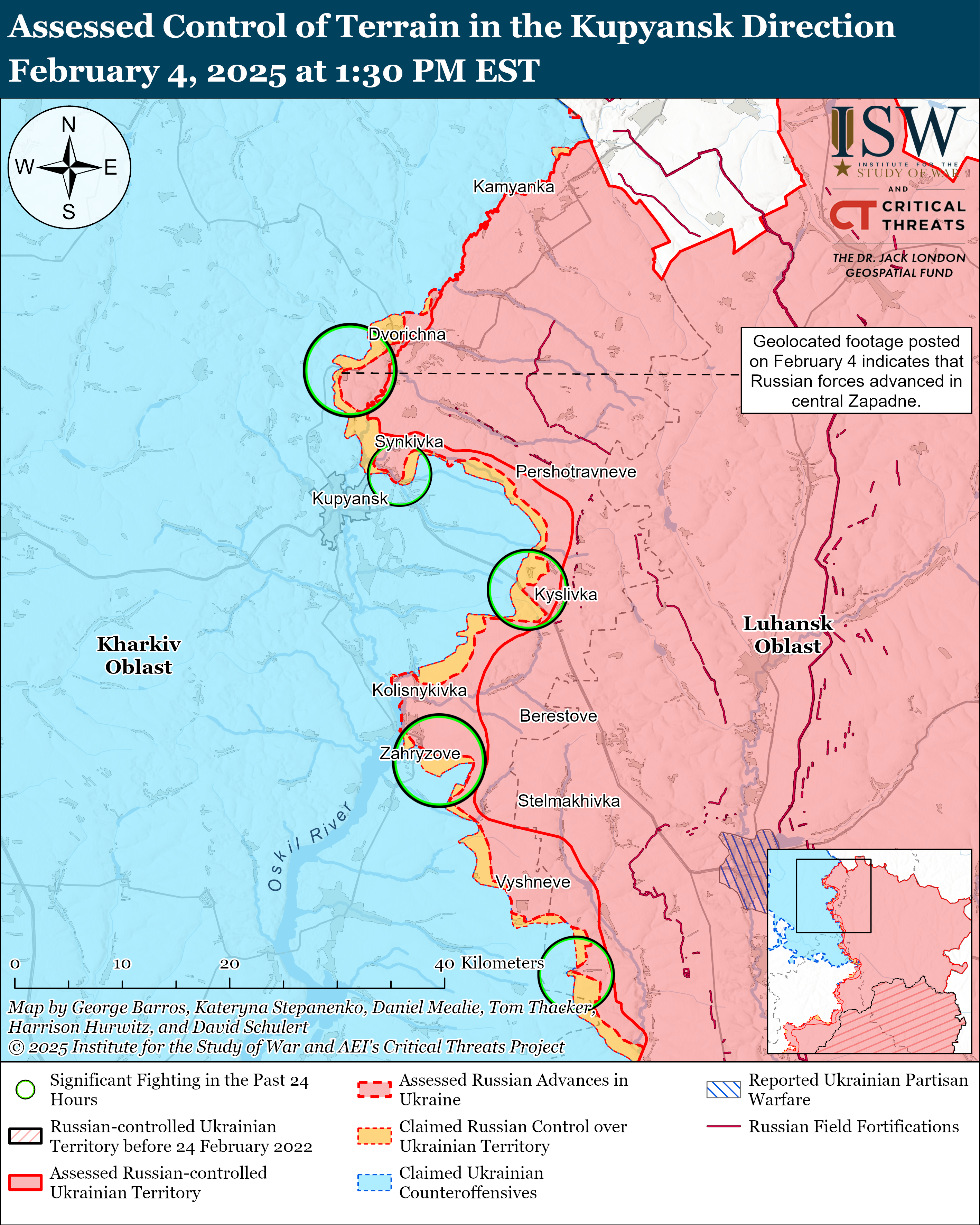 Російські війська просунулися під Куп’янськ – карти ISW фото 3