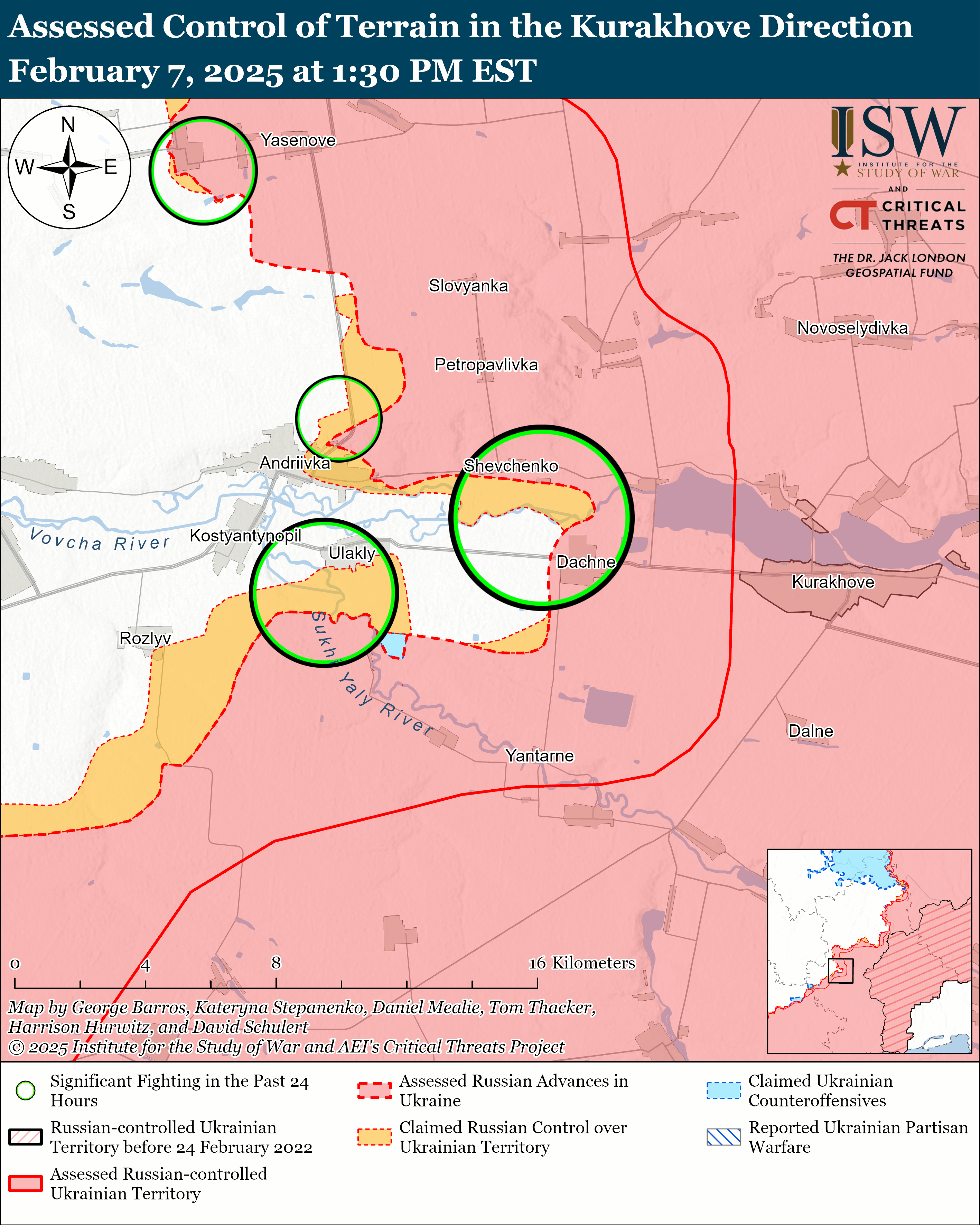 Російські війська просунулися поблизу Борової та Торецька – карти ISW фото 9