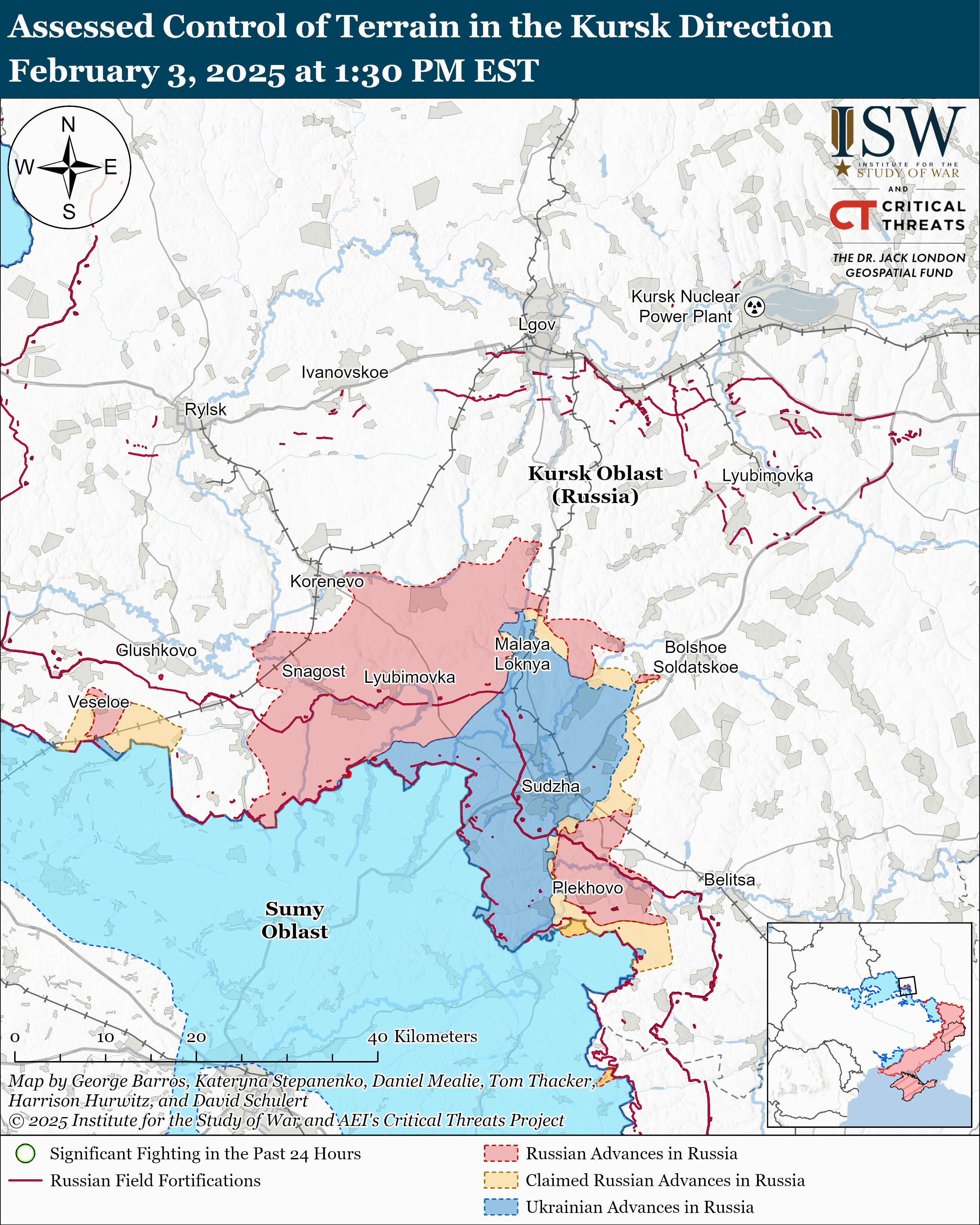 Окупанти просунулись поблизу семи населених пунктів – карти ISW фото 2