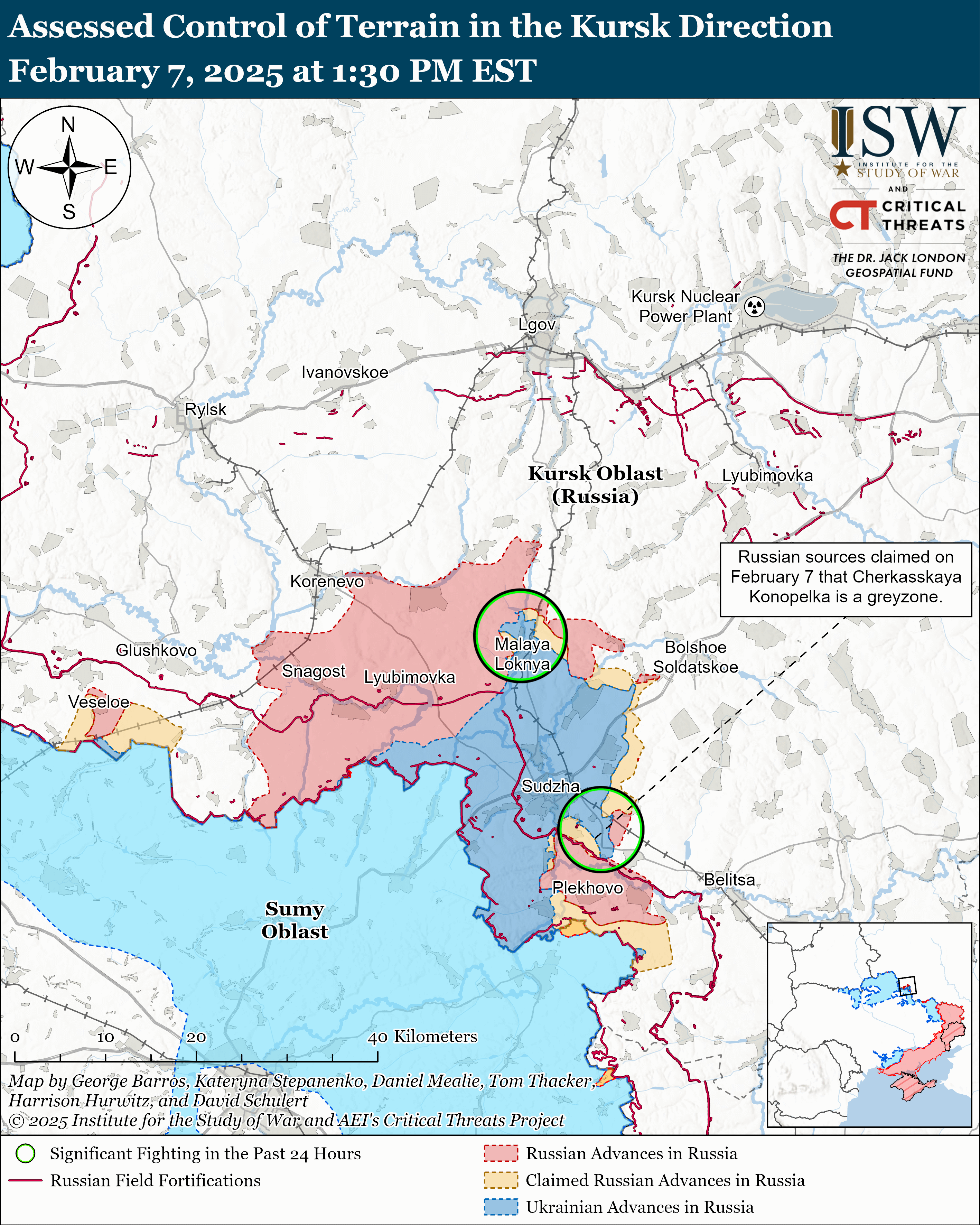 Російські війська просунулися поблизу Борової та Торецька – карти ISW фото 2