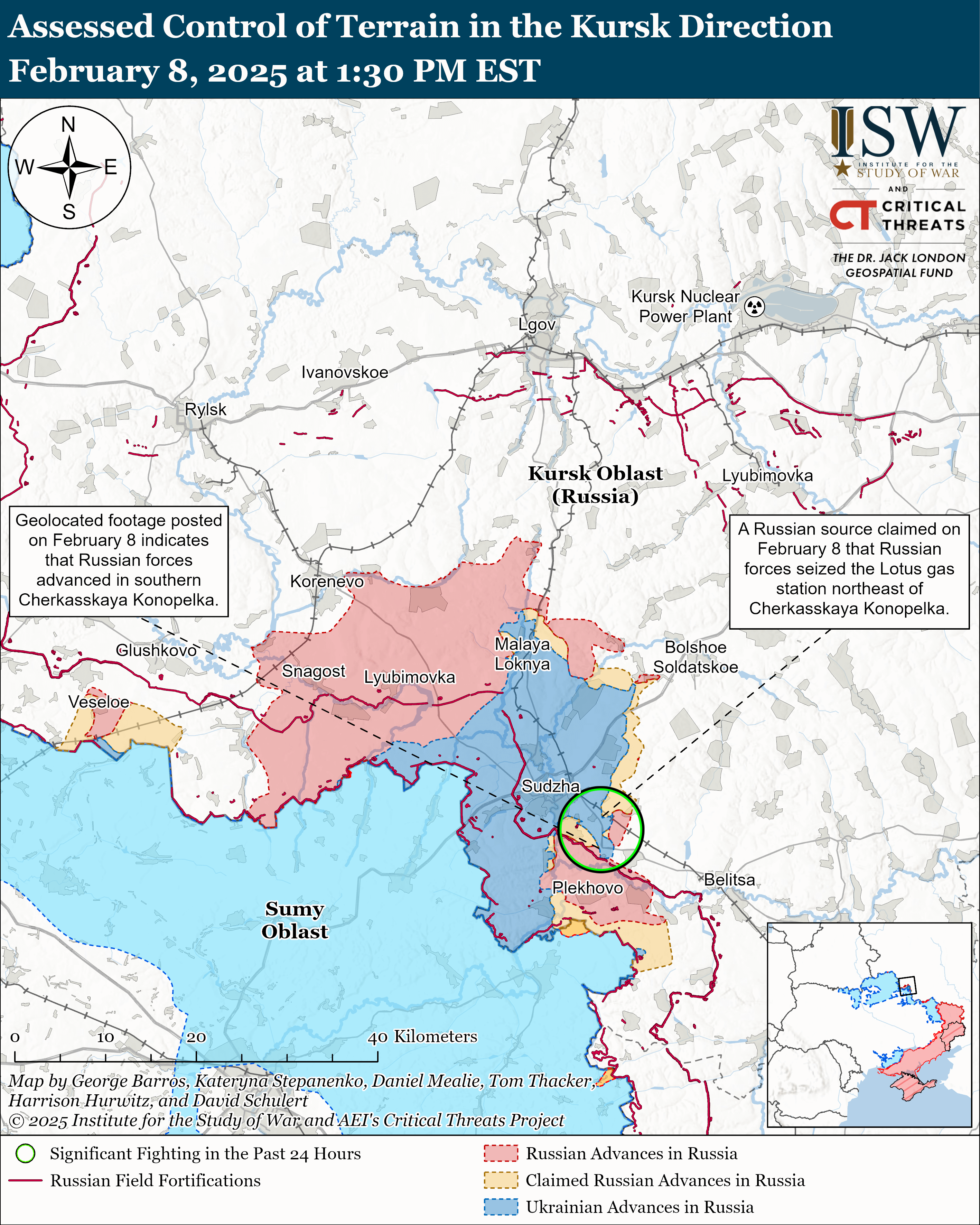 Армія РФ просунулася поблизу Лиману, Куп'янська та Торецька – карти ISW фото 1