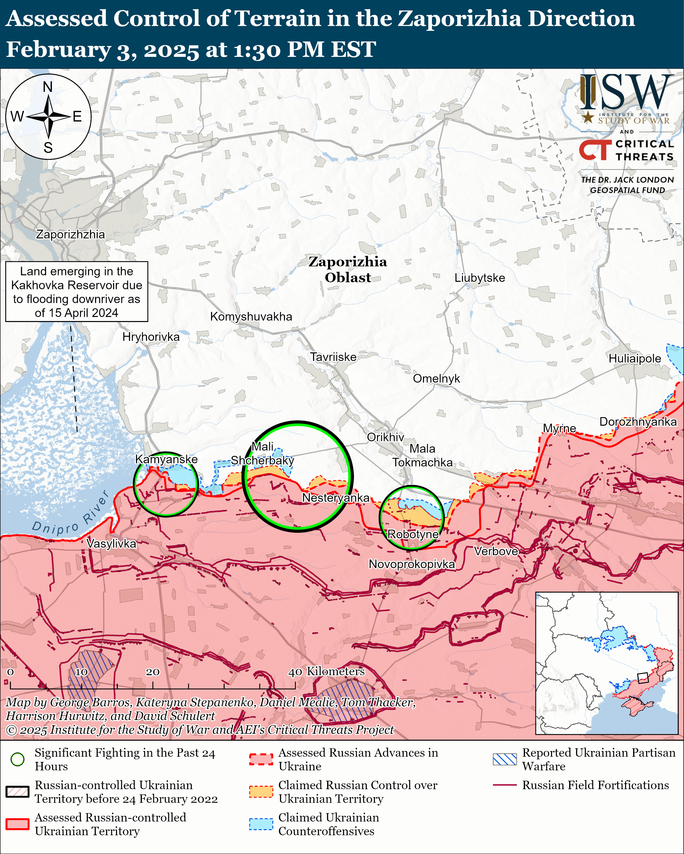 Окупанти просунулись поблизу семи населених пунктів – карти ISW фото 8