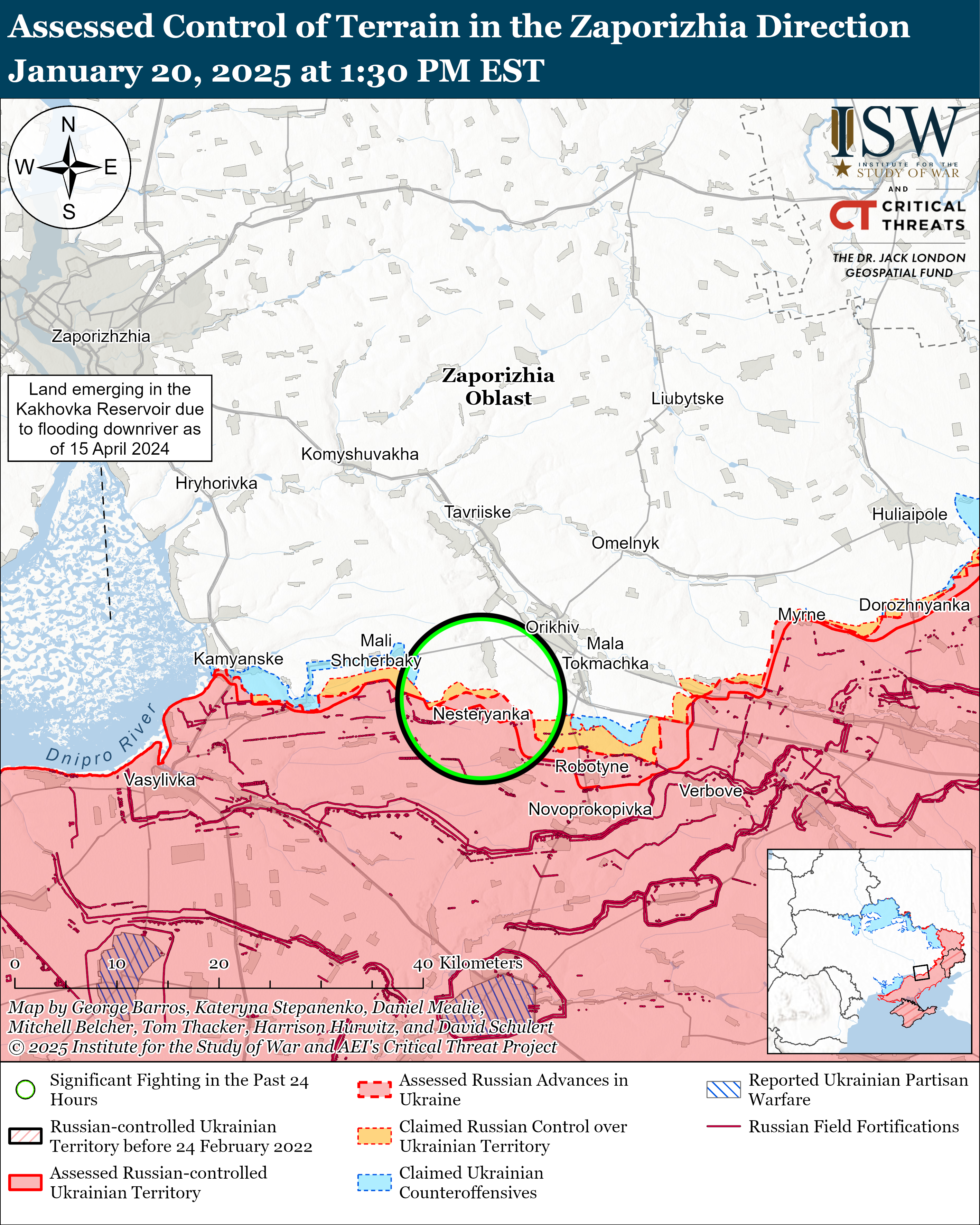 Росіяни просунулися поблизу Торецька, Покровська та Курахового – карти ISW фото 8