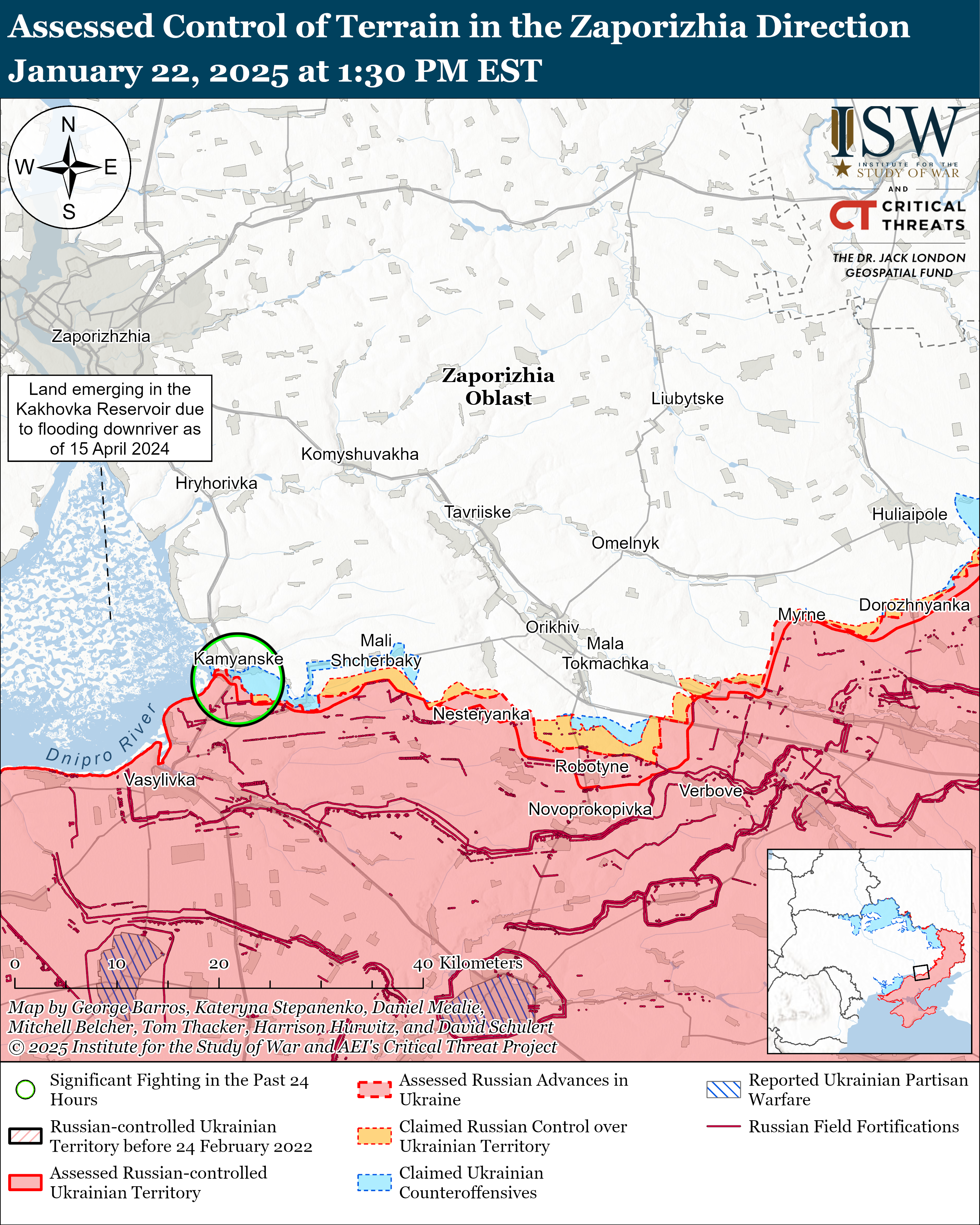 Армія РФ просунулася поблизу п'яти населених пунктів – карти ISW фото 9