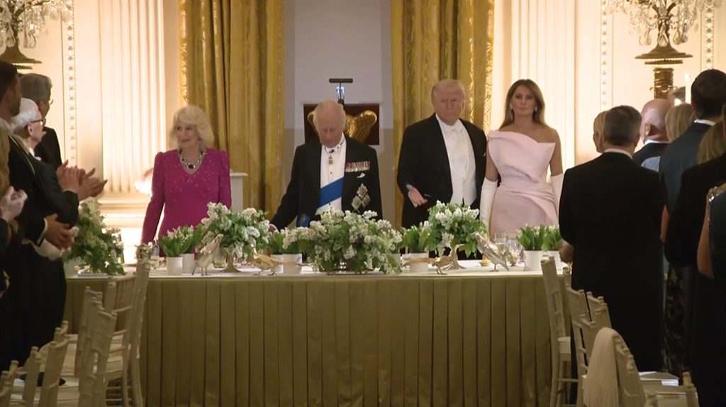 Мікром’ята і мед з пасіки Білого дому: чим Трамп пригощав королівське подружжя фото 1