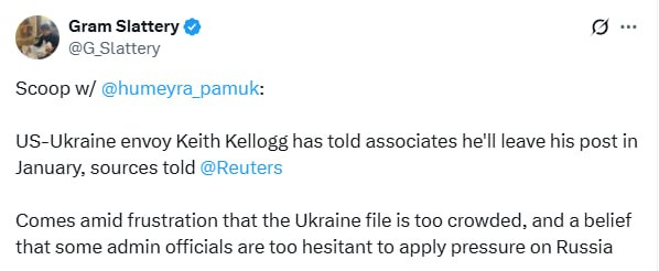 Спецпредставник Трампа з питань України Кіт Келлог йде з посади – Reuters фото 1