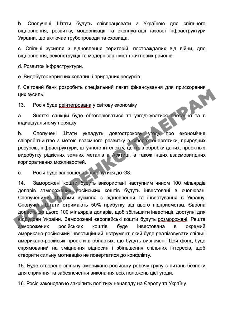 Нардеп розкрив пункти можливого «мирного плану» США щодо російсько-української війни фото 2