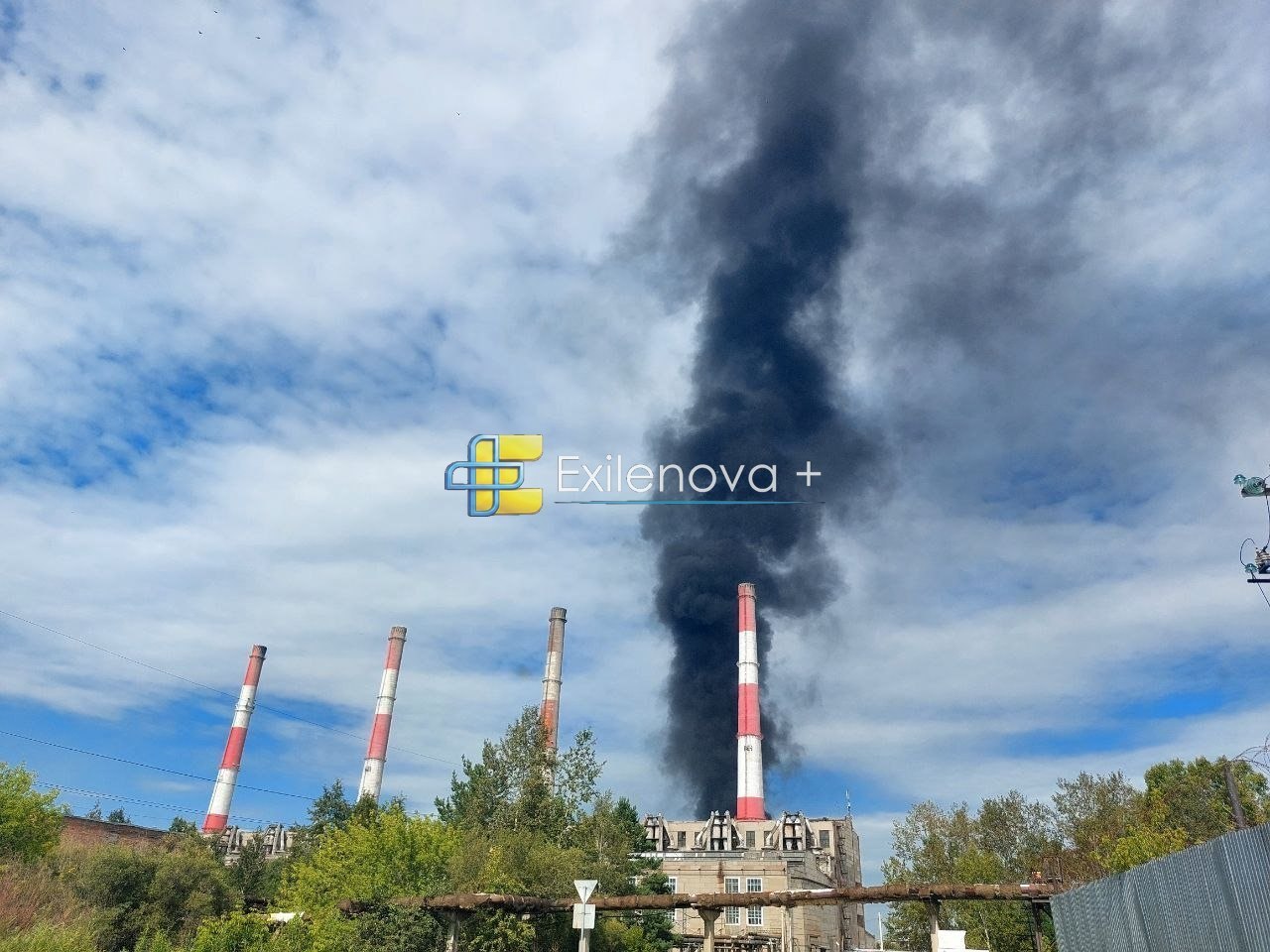 У російському Ангарську горить промзона: під ударом могли опинитися НПЗ та дві ТЕЦ фото 1