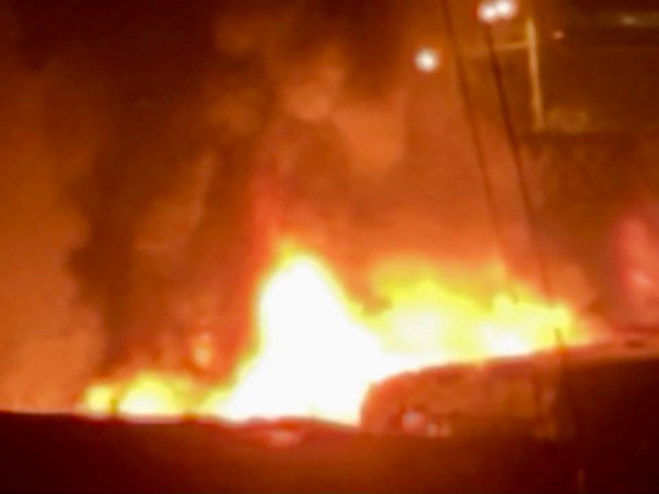 Одна із пожеж у Києві