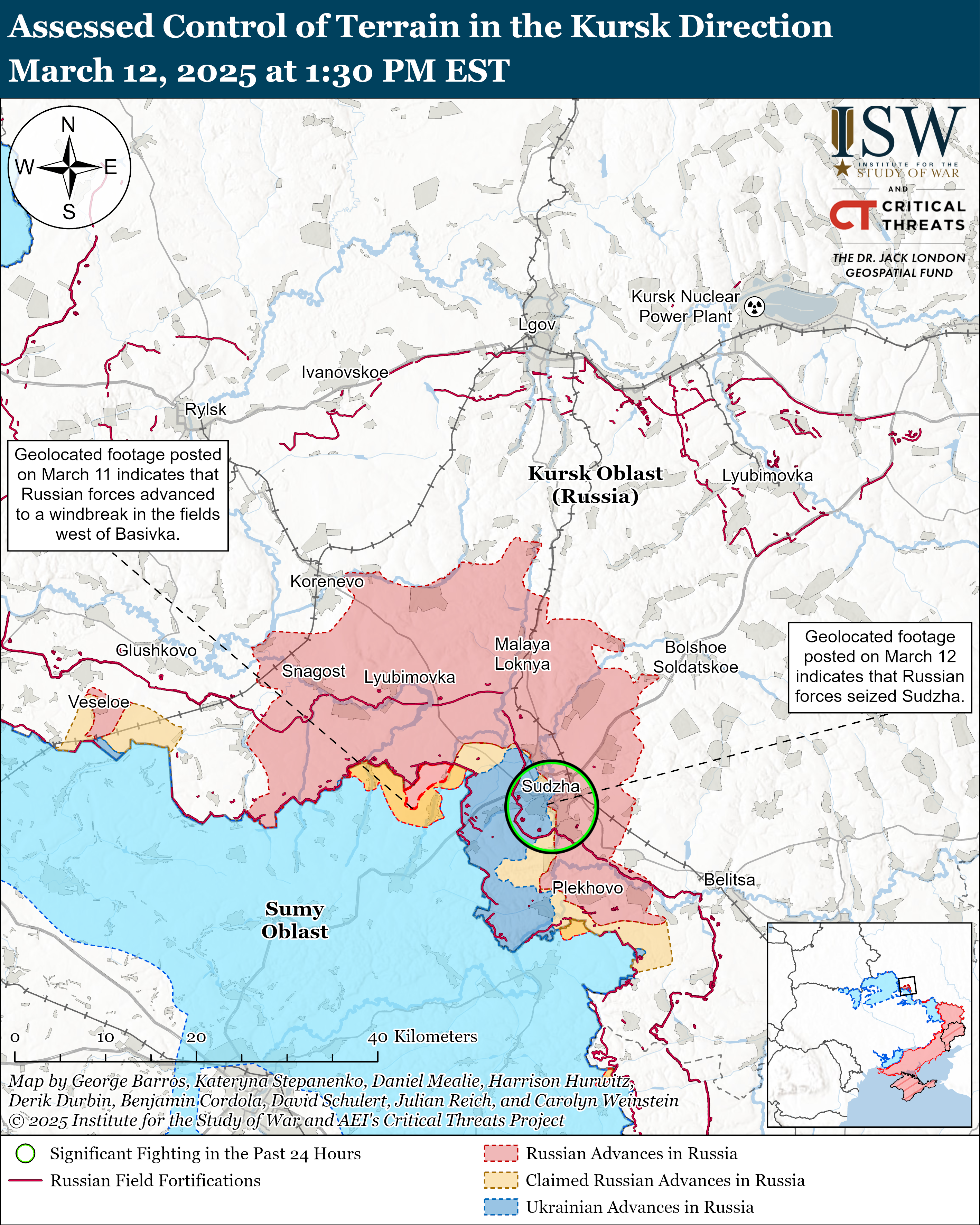 Росіяни захопили Суджу у Курській області – ISW  фото 1