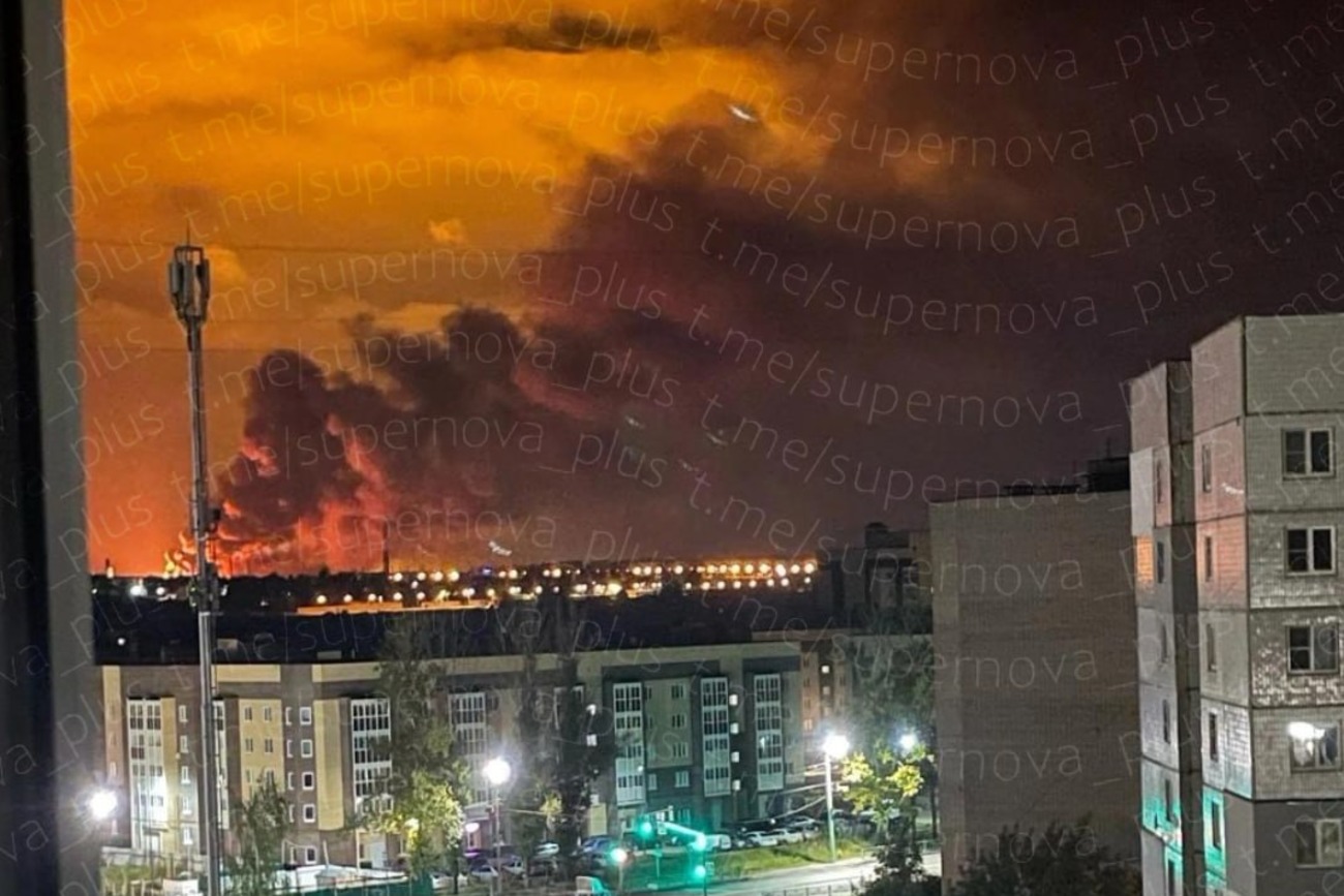 Пожежа на НПЗ у Ярославлі