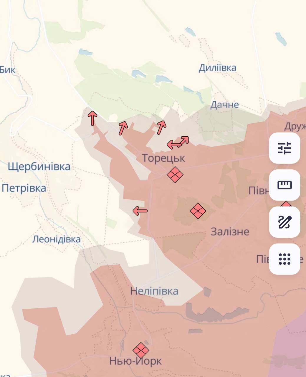 Карта бойових дій в Україні станом на 26 лютого 2025 року фото 6