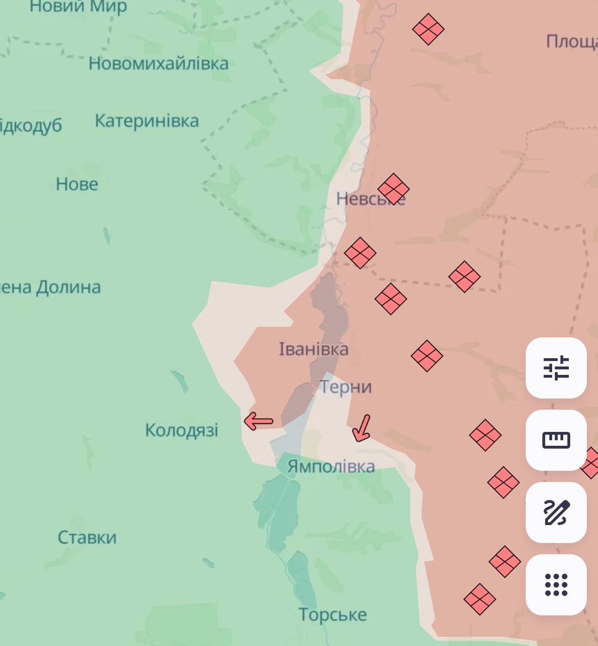 Карта бойових дій в Україні станом на 26 лютого 2025 року фото 3