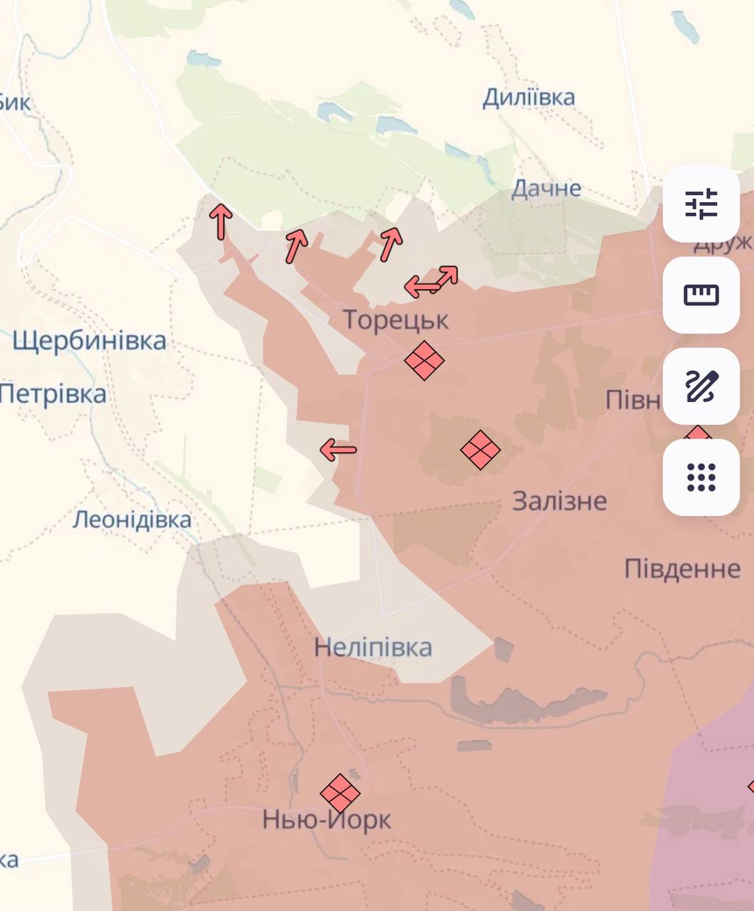 Карта бойових дій в Україні станом на 27 лютого 2025 року фото 6