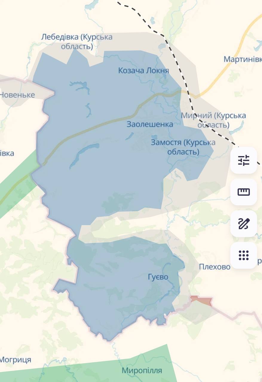 Карта бойових дій в Україні станом на 12 березня 2025 року фото 11