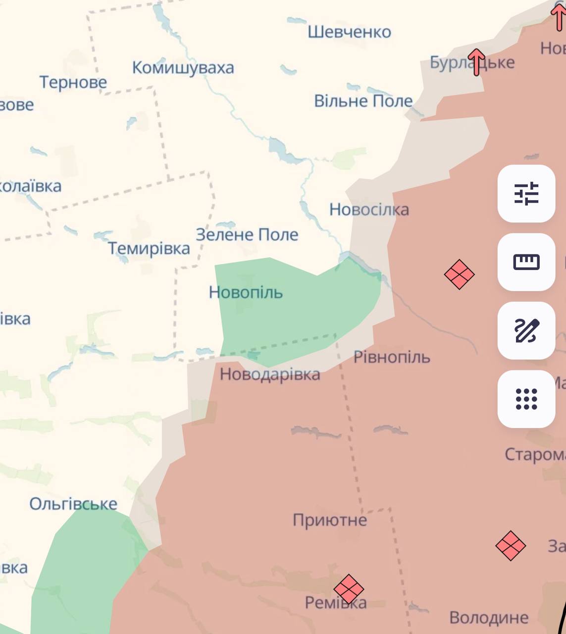 Карта бойових дій в Україні станом на 12 березня 2025 року фото 10