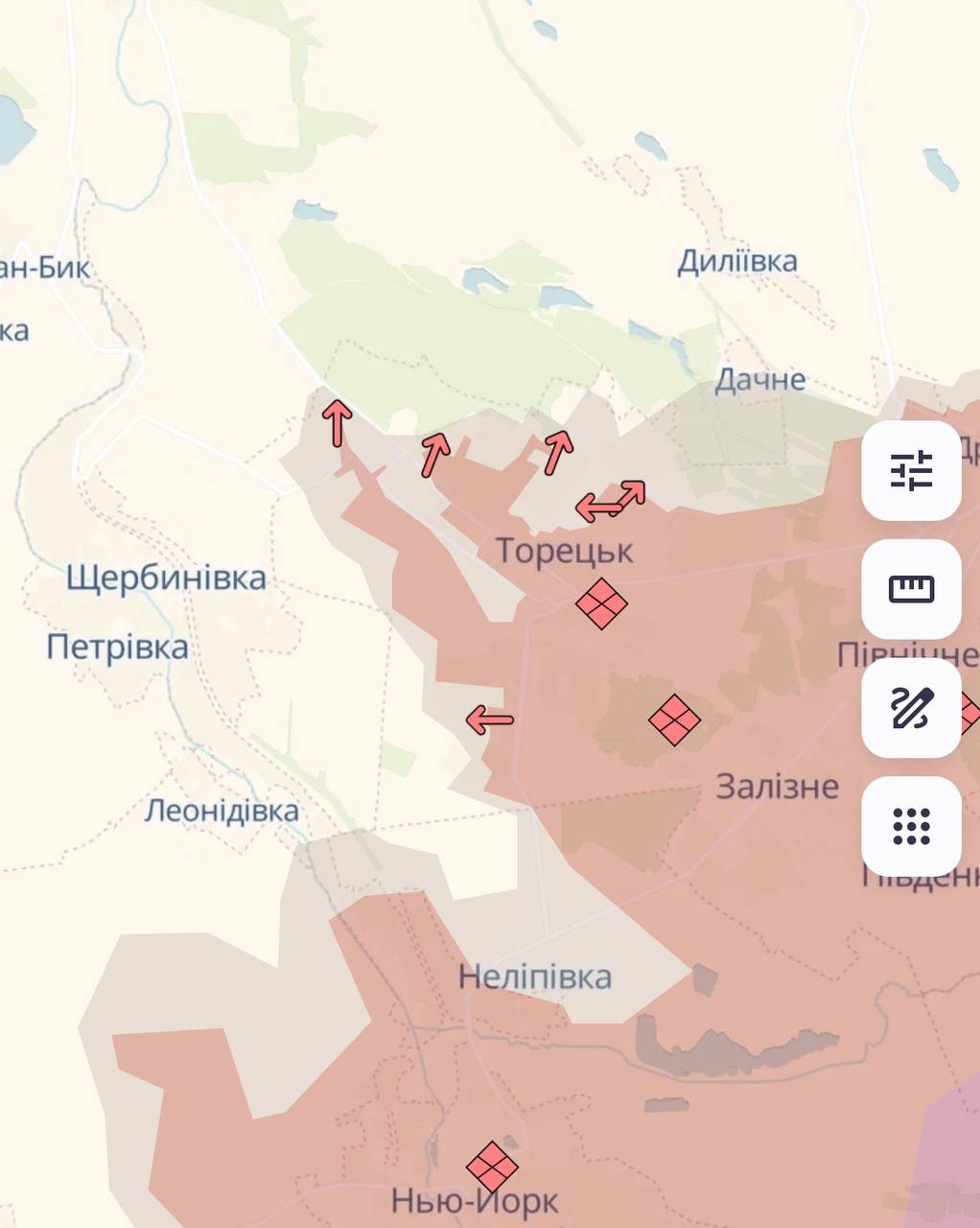 Карта бойових дій в Україні станом на 12 березня 2025 року фото 7
