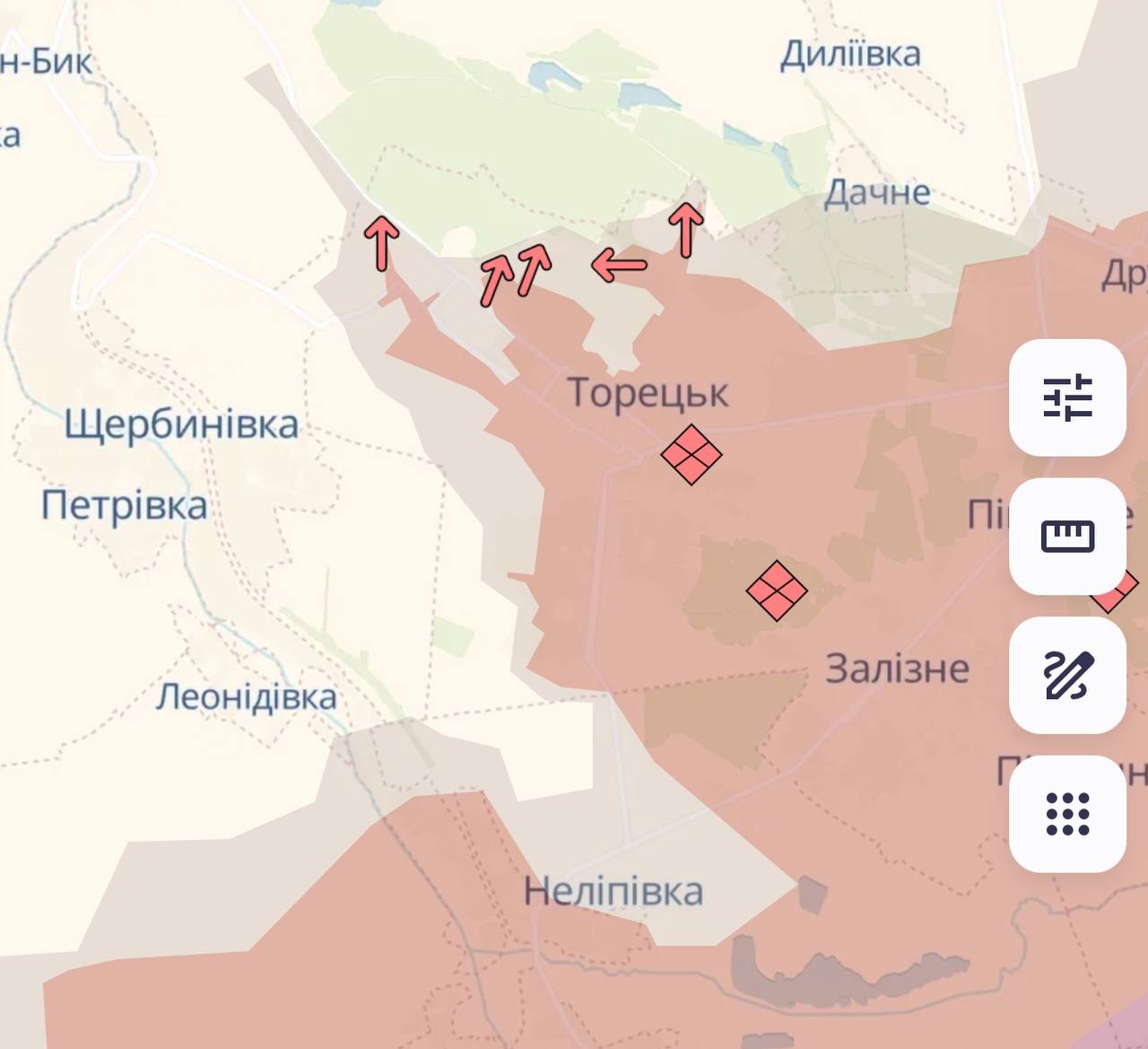 Лінія фронту станом на 26 квітня 2025. Зведення Генштабу фото 5