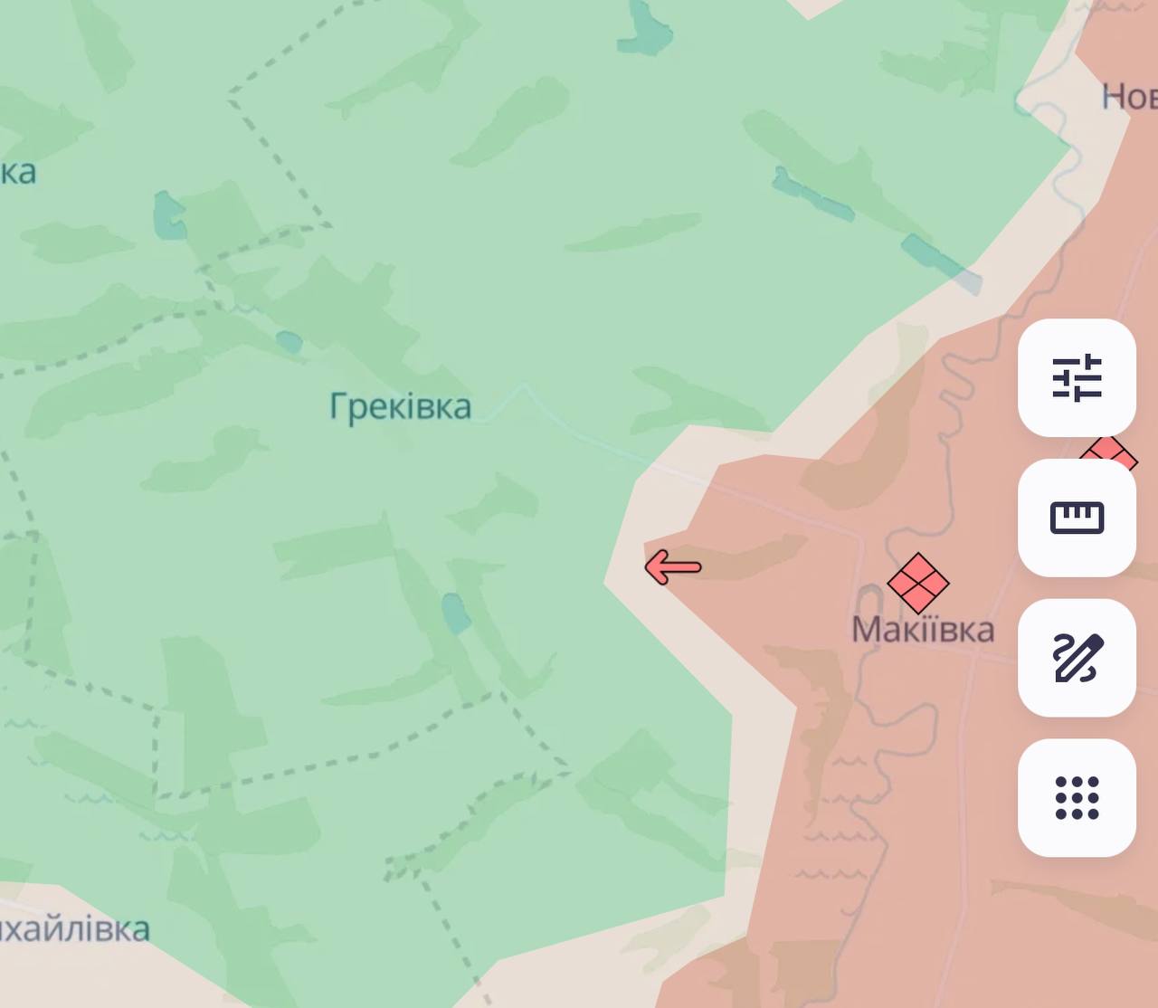 Лінія фронту станом на 26 квітня 2025. Зведення Генштабу фото 2