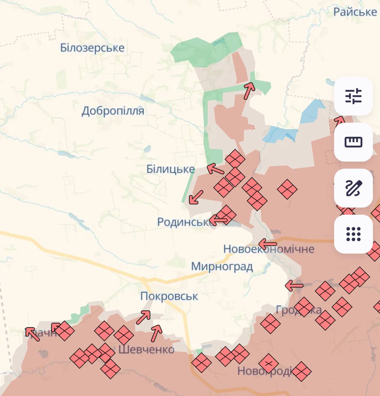 Лінія фронту станом на 24 вересня 2025. Зведення Генштабу фото 8