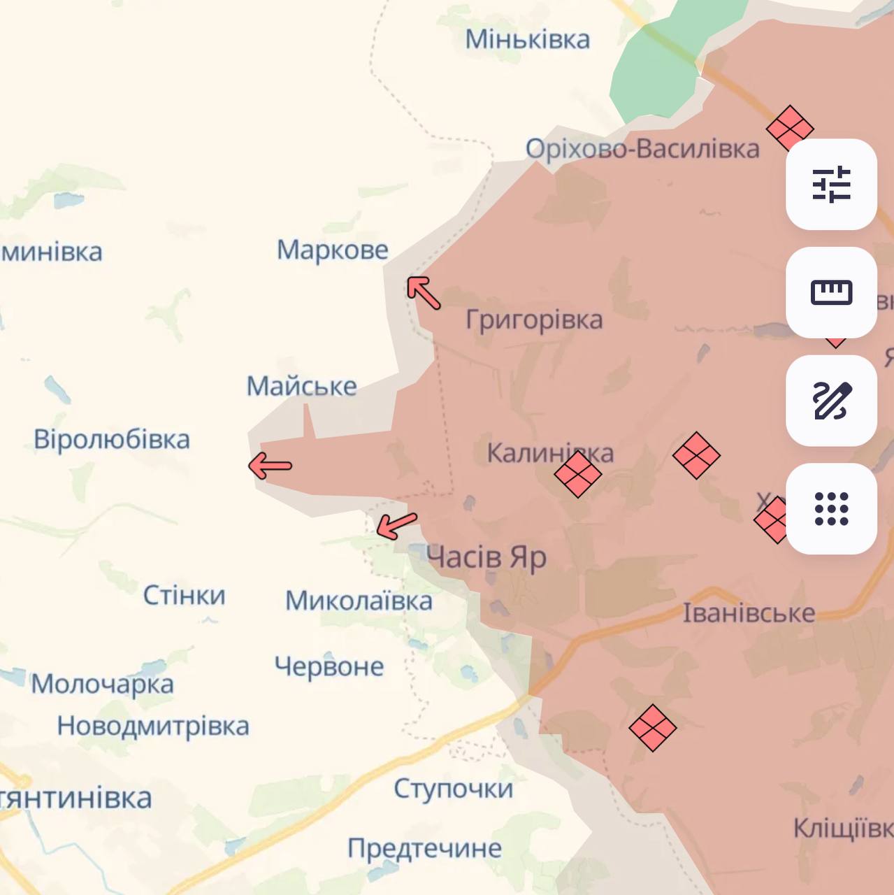 Лінія фронту станом на 24 вересня 2025. Зведення Генштабу фото 6