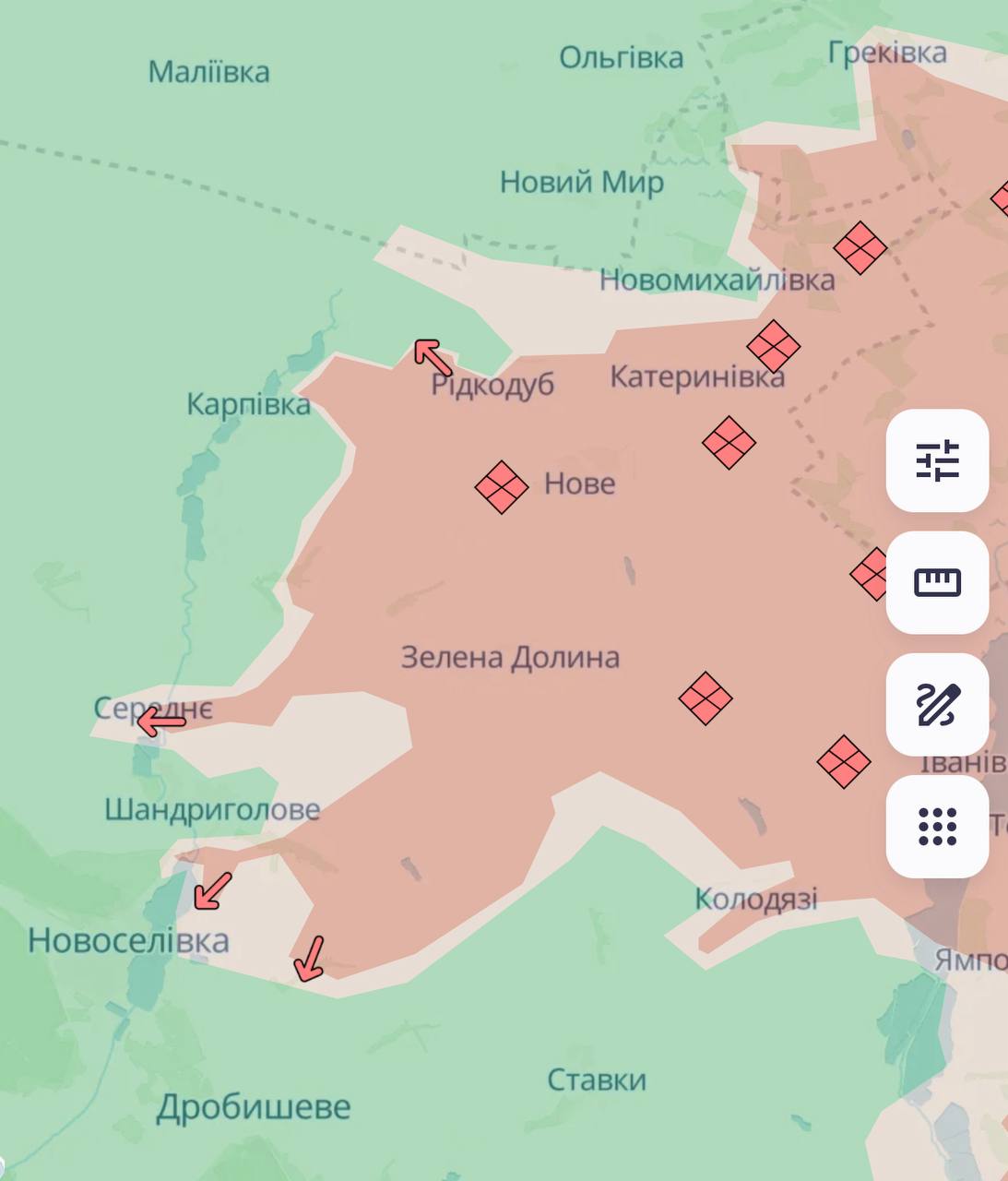 Лінія фронту станом на 24 вересня 2025. Зведення Генштабу фото 4