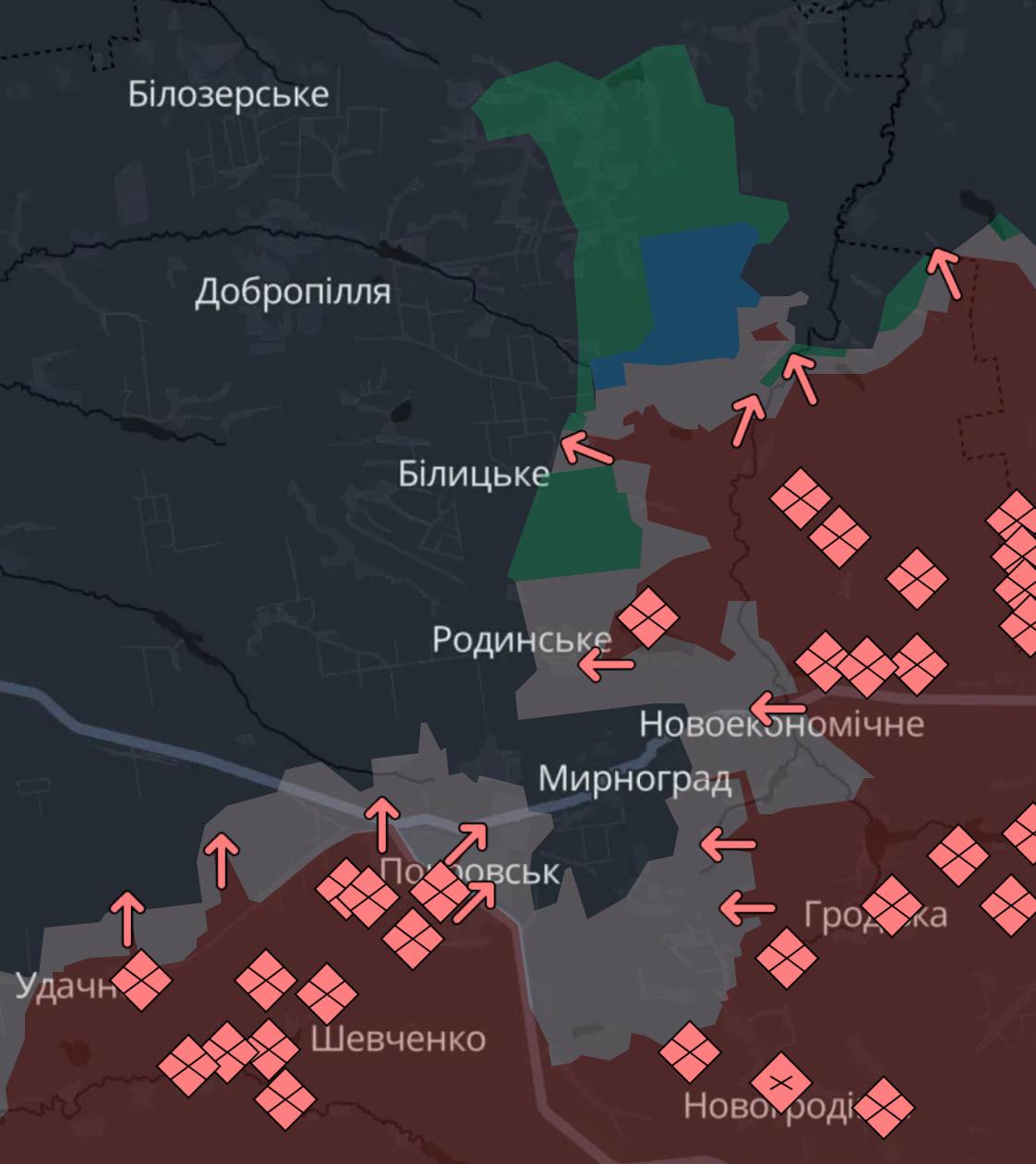 Лінія фронту станом на 17 листопада 2025. Зведення Генштабу фото 8