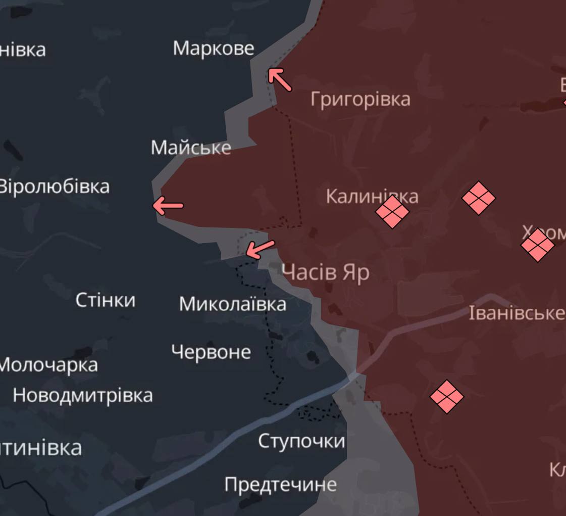 Лінія фронту станом на 17 листопада 2025. Зведення Генштабу фото 6