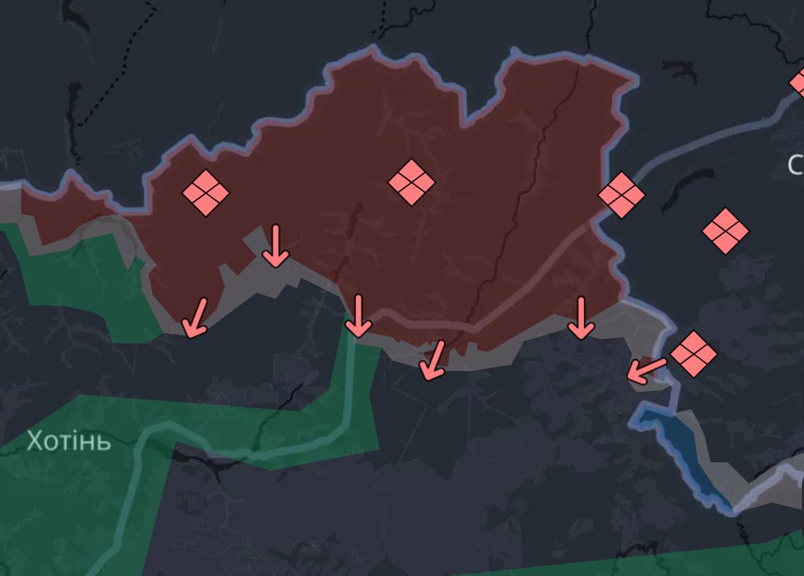Лінія фронту станом на 25 листопада 2025. Зведення Генштабу фото 1
