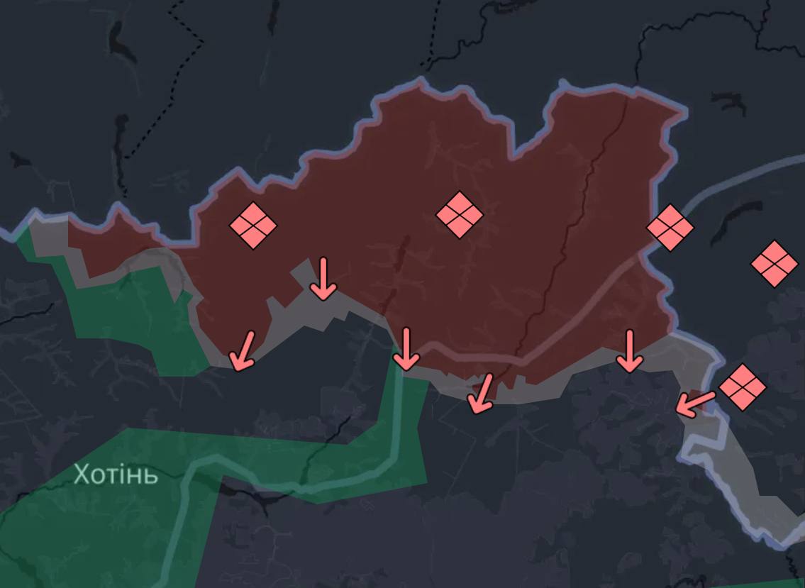 Лінія фронту станом на 10 грудня 2025. Зведення Генштабу фото 1