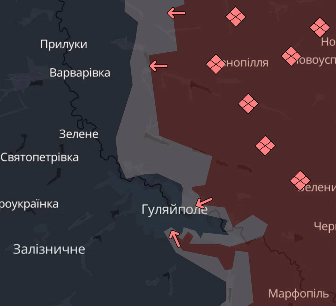 Лінія фронту станом на 18 грудня 2025. Зведення Генштабу фото 9