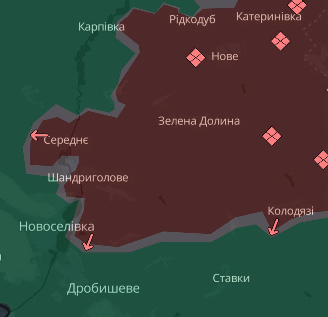 Лінія фронту станом на 18 грудня 2025. Зведення Генштабу фото 4