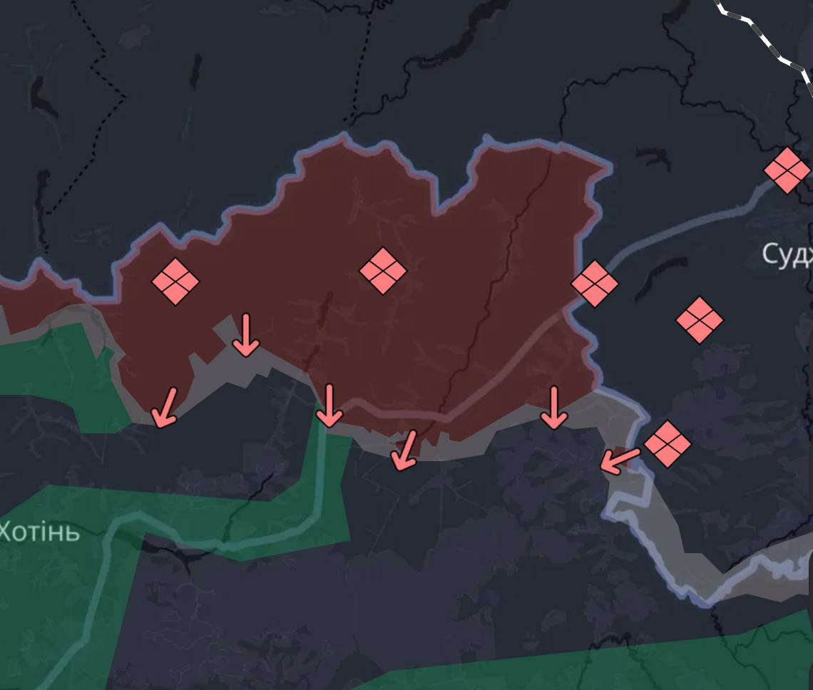Лінія фронту станом на 18 грудня 2025. Зведення Генштабу фото 1