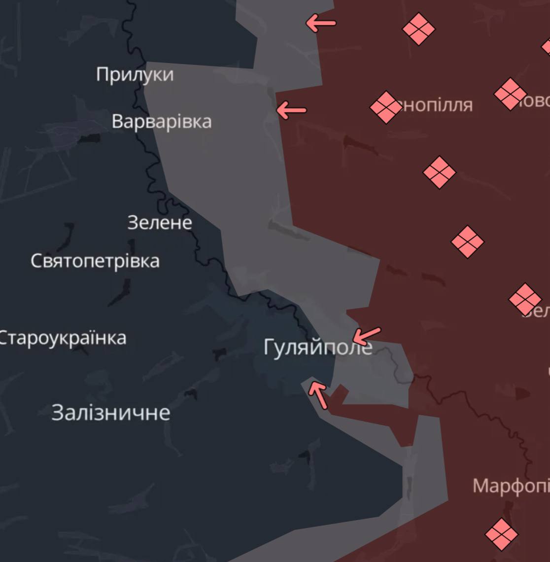 Лінія фронту станом на 20 грудня 2025. Зведення Генштабу фото 10