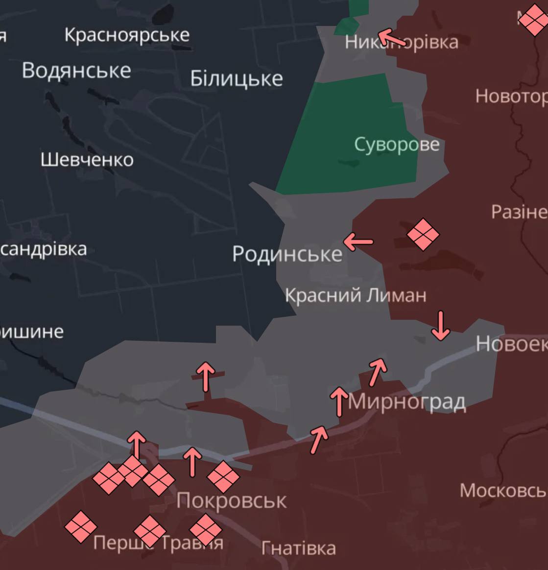 Лінія фронту станом на 11 січня 2026. Зведення Генштабу фото 8