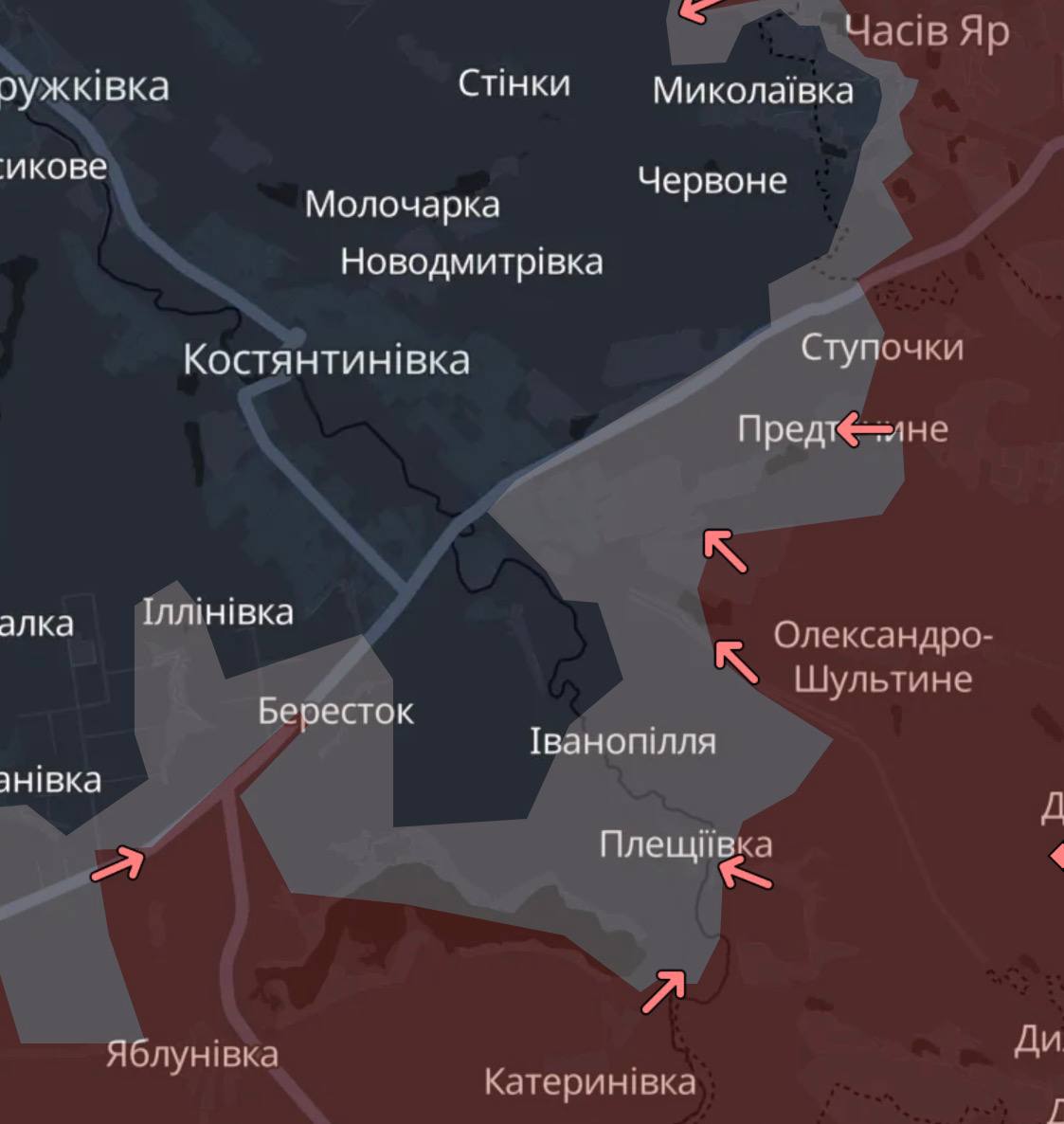 Лінія фронту станом на 28 лютого 2026. Зведення Генштабу фото 6