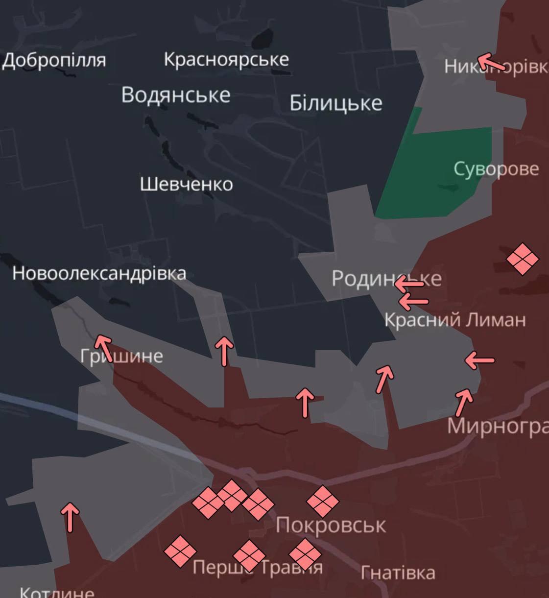 Лінія фронту станом на 7 березня 2026. Зведення Генштабу фото 8