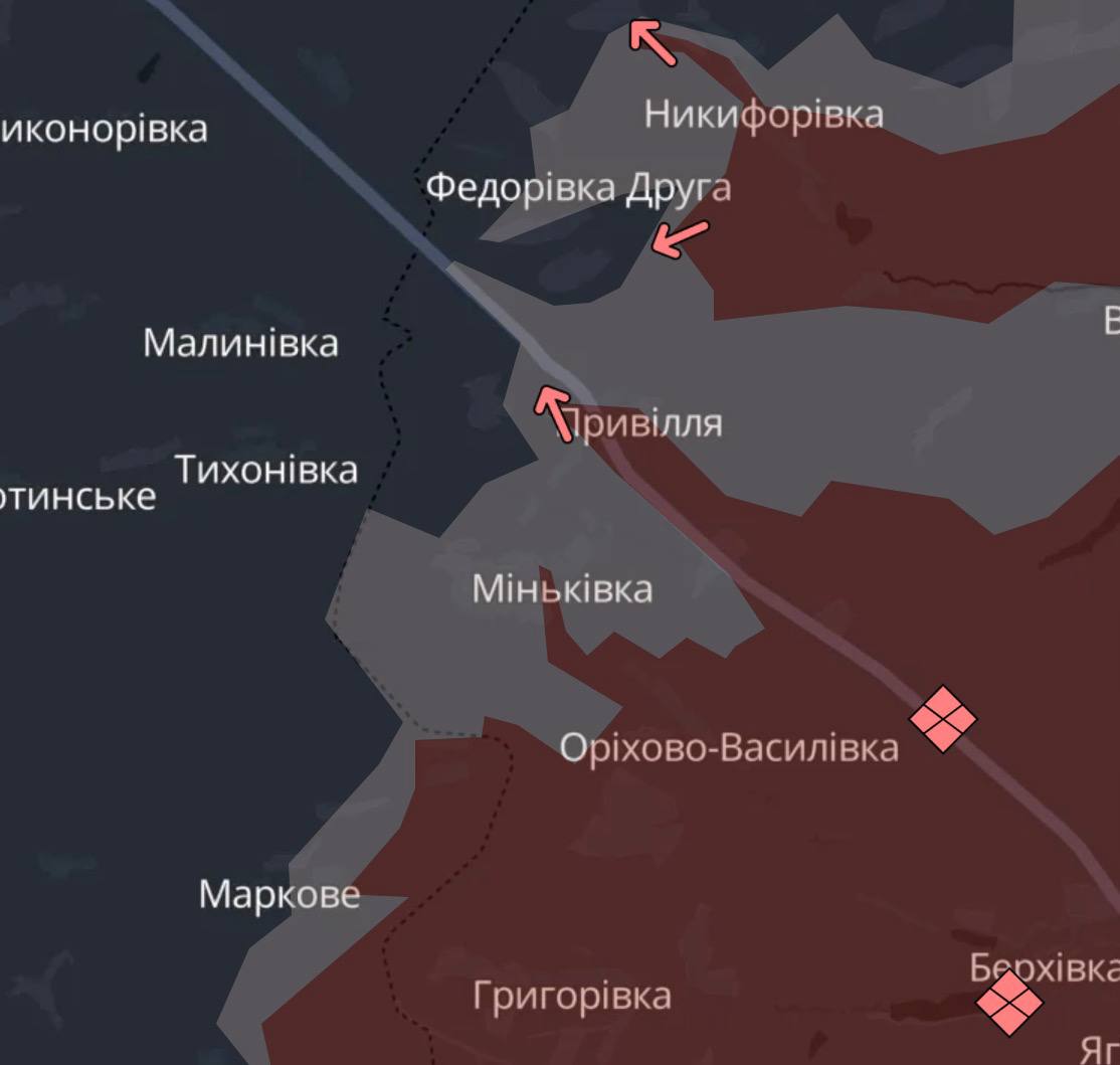 Лінія фронту станом на 7 березня 2026. Зведення Генштабу фото 6