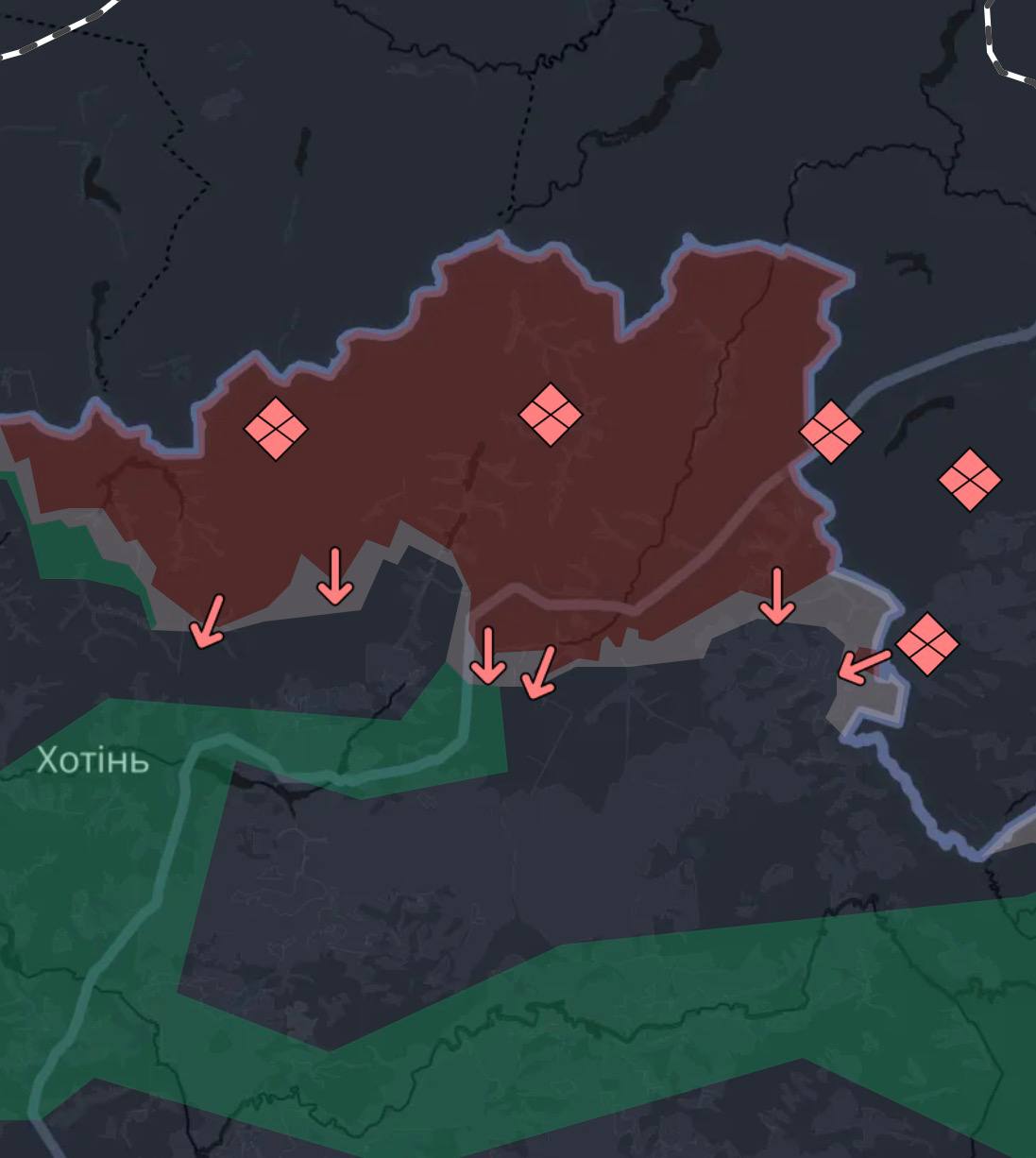 Лінія фронту станом на 7 березня 2026. Зведення Генштабу фото 1